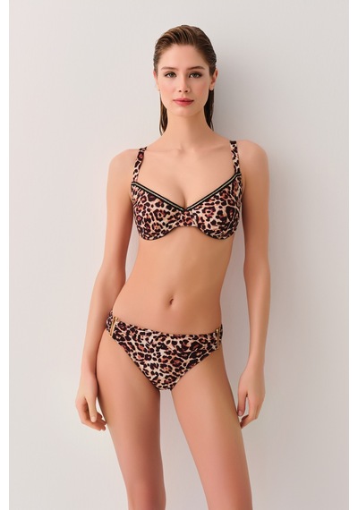 Suwen Wild Balenli Bikini Üst Sb2532012091209 Renkli Desenli
