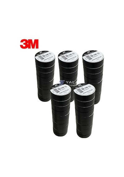3M İZOLEBANT 18 MM SİYAH (POLONYA) (50 ADET)