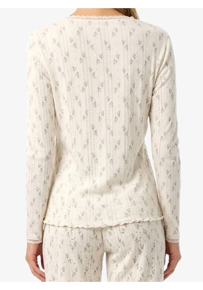 Blackspade Kadın Pijama Takımı 52219 - Desenli
