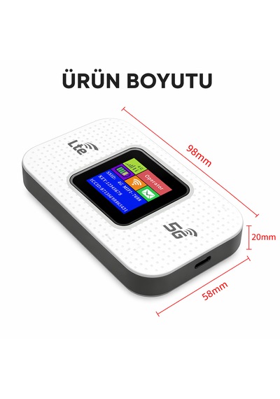 Lte 4g Wifi Modem 300mbps Yüksek Hızlı Kablosuz Yönlendirici Cep Telefonları, Dizüstü Bilgisayarlar Ve Tabletler Için Uygun