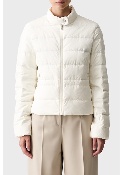 Tommy Hilfiger Kapitoneli Su İtici Dik Yaka Mont Kadın Mont Ww0ww51094 Ya8 Beyaz