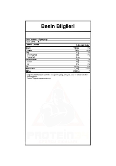 Multipower Whey Protein Tozu 2000 Gr 67 Porsiyon Çikolata Aromalı