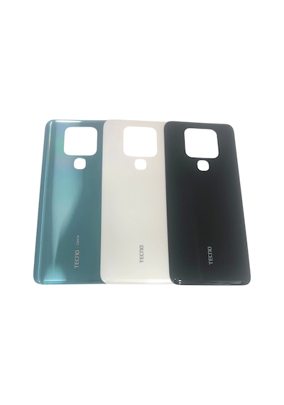Tecno Camon 16 Ce7j Arka Kapak Pil Kapağı Mavi