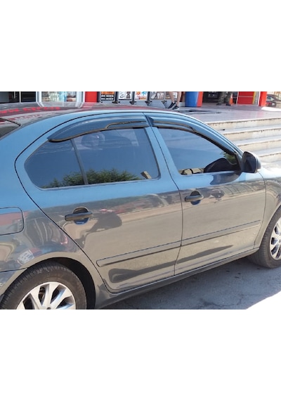 Skoda Octavia A5 Mügen Cam Rüzgarlığı 2005-2012 Arası 4 Lü N11.38968