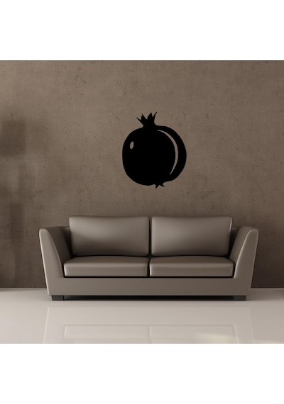 Nar Folyo Sticker 130cm Uzunluk Siyah