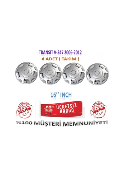 Transit Jant Kapagi Takim 4 Adet 16 Inch 2001-2013 558949616