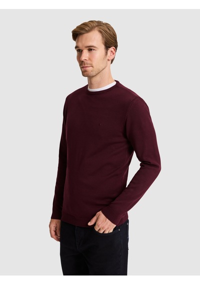 Cacharel Erkek Bordo Kazak /triko 50257379-vr014 Kırmızı