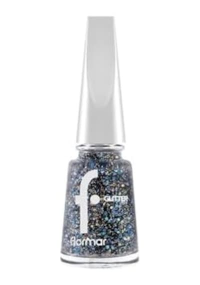 Glitter Yarı Transparan & Parlak Bitişli Simli Oje 79363834