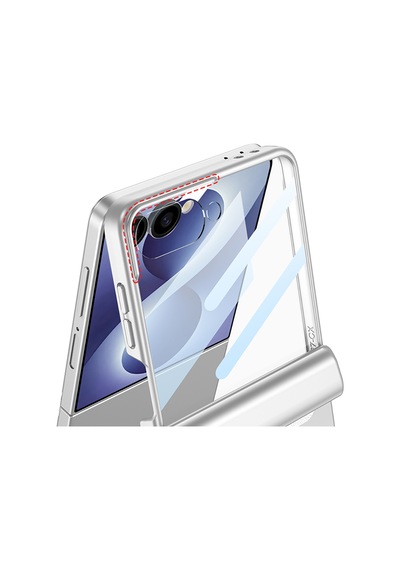 Galaxy Uyumlu Z Flip 8 Kılıf Pazarplus M-magnet Kılıf Siyah