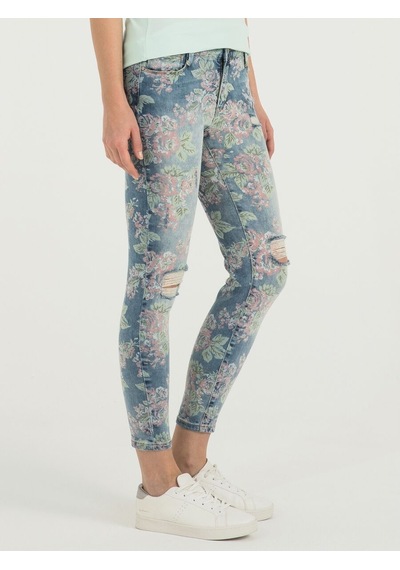 LOFT Nicole Skinny Fit Kadın Pantolon Lf2017872 Q1.v1 Denim
