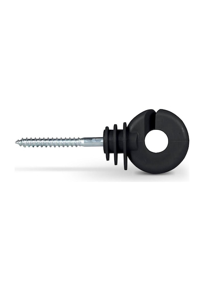 Puhu Siyah Elektrikli Çit İzolatör 42 Mm 50 Ad. Orta Dayanımlı Pp -2480