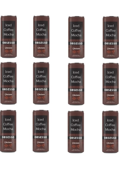 Dimes Obsesso Iced Coffee Mocha Çikolata 12 x 250 ML