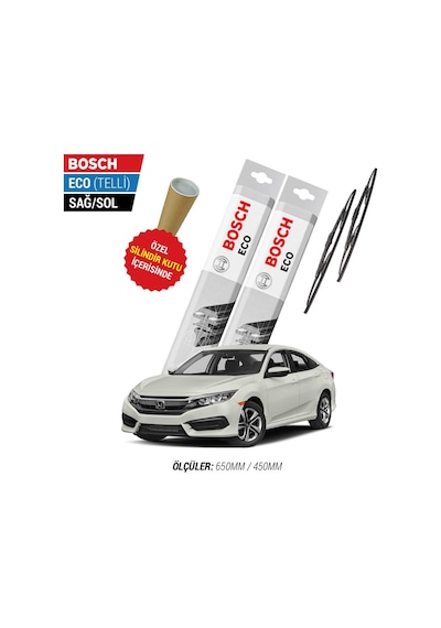 Honda Civic Silecek 2017-2021 Fc5 Bosch Eco