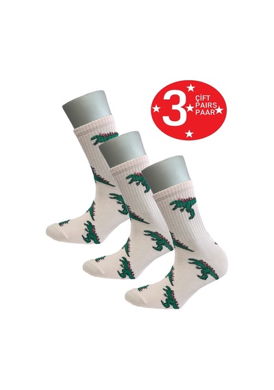 Happy Body (Art.24287)4Lü Set Penye Tenis Çemberli Kolej Çorap