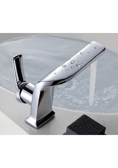 Prım Kısa Lavabo Bataryası Parlak Krom