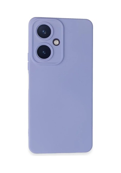 Vivo Y27 Uyumlu Kılıf Nano İçi Kadife Silikon - Lila