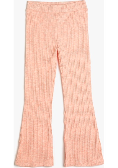 Koton İspanyol Paça Tayt Pantolon Yırtmaç Detaylı Beli Lastikli Fitilli Pembe 3skg40046ak 3SKG40046AK274 Gül Koton İspanyol Paça Tayt Pantolon Yırtmaç Detaylı Beli Lastikli Fitilli Pembe 3skg40046ak 3SKG40046AK274 Gül