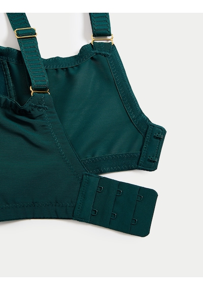 Marks & Spencer Flexifit:trade Mark: Dantel Detaylı Balensiz Toparlayıcı Sütyen Yeşil