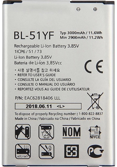 Lg G4 Bl51yf Uyumlu İthal Pil
