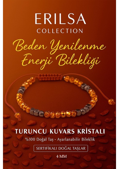 Sertifikalı Beden Yenilenmesi Ve  Artışı Bilekliği - Turun Çok Renkli