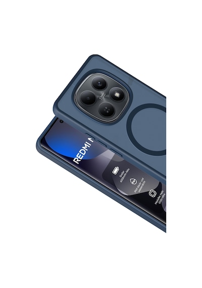 Joko - 34 - Xiaomi Redmi Note 15 Pro Plus 5g Jota Magsafe Kapak - Csmo-tex - - Lacivert