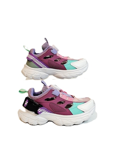 M.p One 3409 Pembe Makaralı Yazlık Kız Çocuk Spor Ayakkabı Pembe