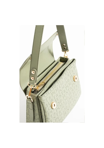 Just Polo Kadın 2 Bölmeli El Ve Omuz Çantası 2197mh Ebat 23 X 16 Cm Yeşil Yeni