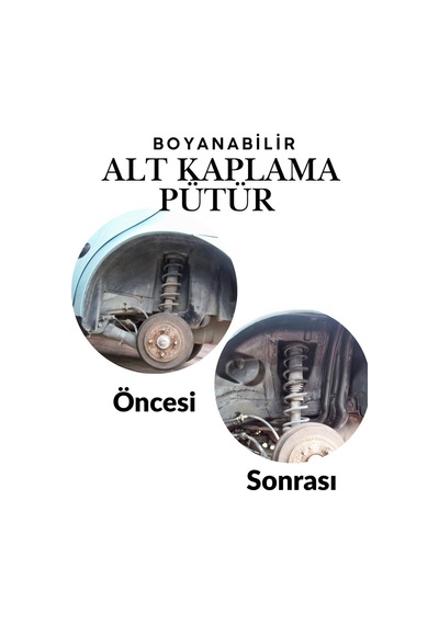 Pütür 1000 Gram 1 Kg Araç Araba Çamurluk Taş Darbe Koruma Su Tutmaz Ses Yalıtım Boyanabilir Kaplama. Siyah Siyah Pütür 1000 Gram 1 Kg Araç Araba Çamurluk Taş Darbe Koruma Su Tutmaz Ses Yalıtım Boyanabilir Kaplama. Siyah Siyah