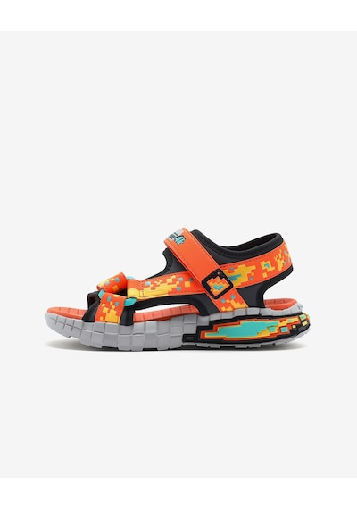 Skechers Megasplash 4k Büyük Erkek Çocuk Turuncu Sandalet 402161l Orbk Turuncu