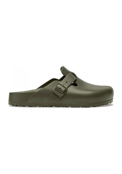 Birkenstock Boston Eva Önü Kapali Haki Erkek Terlik Haki
