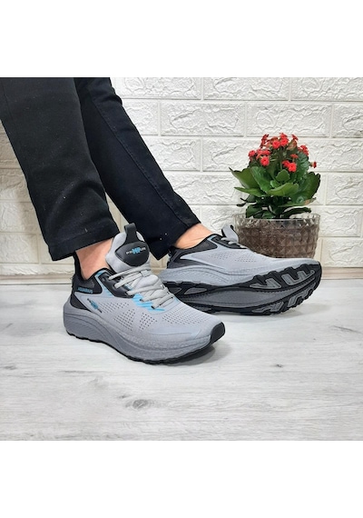 M.p 1607 Gri Yumuşak Taban Hafif Erkek Spor Ayakkabı Gri