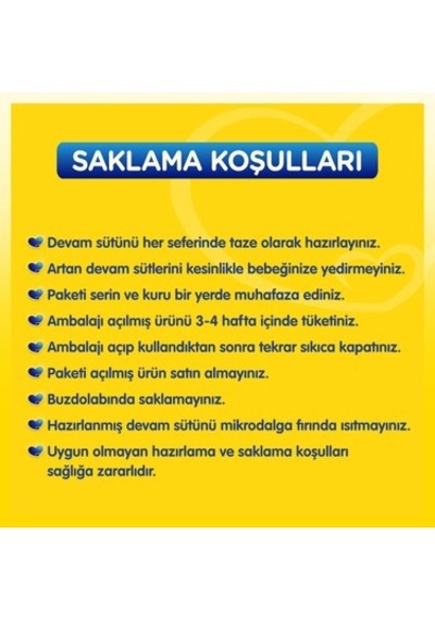 9-12 Ay Arası Bebekler İçin 400 Gr Devam Sütü