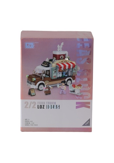 Lz-1740 Loz Kahve Arabası 442 Parça Block Oyuncak