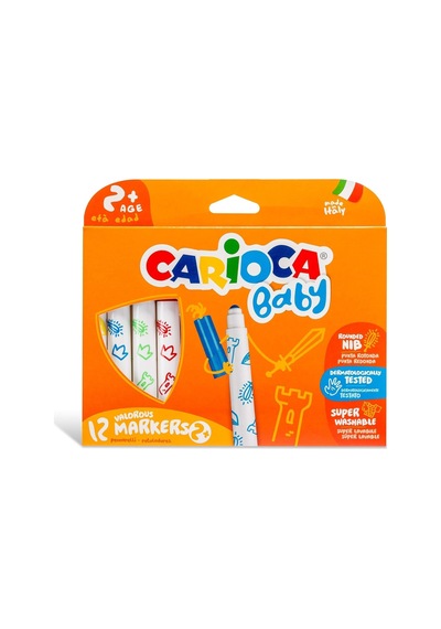 Lexroo 12 Renk Baby Jumbo Keçeli Kalem 42814