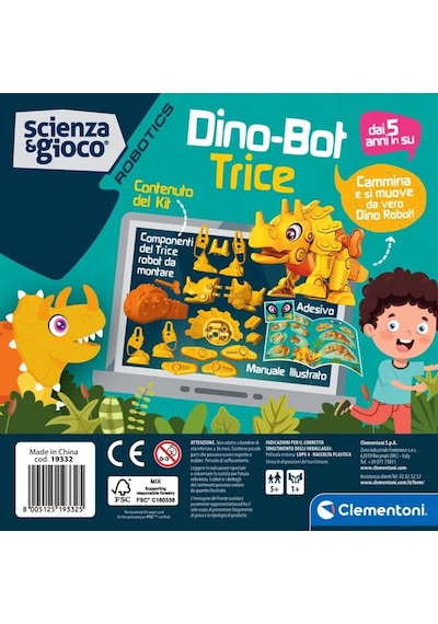 75074 Robotik Laboratuvarı - Dinobot Triceratops +5 Yaş Çok Renkli