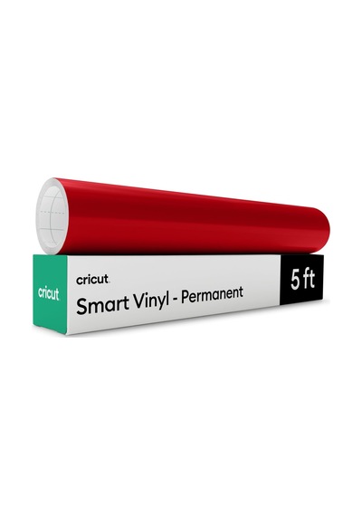 Akıllı Kalıcı Vinil, Kırmızı 13" X 5 Ft - Maker & Keşfet Makineleri İçin