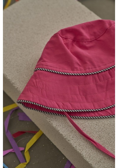 Ohlalakoala Candy Summer Biyeli Poplin Şapka Pembe
