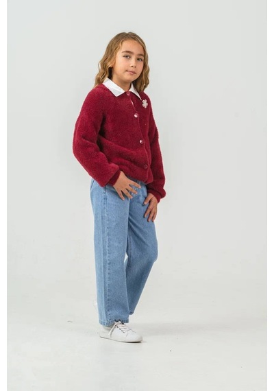 Miss Melinda Kids Sakallı Triko Kız 3 Lü Takım 5-8 Yaş -360770 - Bordo Bordo Miss Melinda Kids Sakallı Triko Kız 3 Lü Takım 5-8 Yaş -360770 - Bordo Bordo