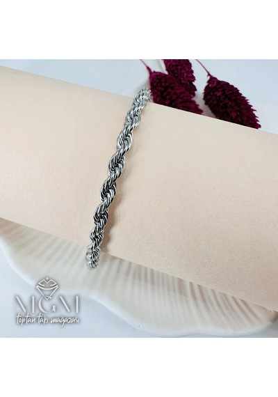 Çelik Burgu Bileklik 3 Mm Çok Renkli