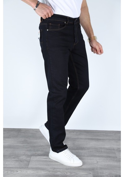 Myrab Denim Erkek Regular Fit Yıkamasız Görünümlü Kot Pantolon Zift Lacivert Myrab Denim Erkek Regular Fit Yıkamasız Görünümlü Kot Pantolon Zift Lacivert