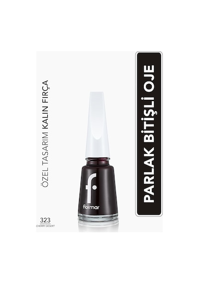 Flormar Nail Enamel Parlak Bitişli Oje 323