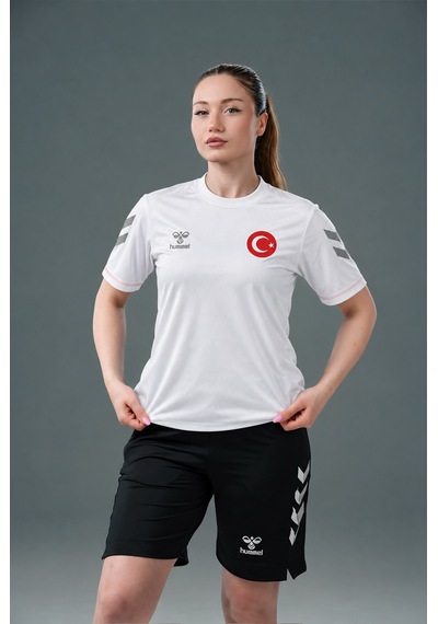 Hummel Armin Milli Takım Antrenman Tişört Beyaz
