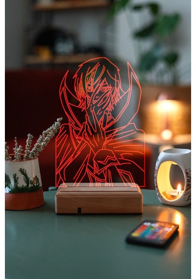 Modiwa Design Anime Code Geass Lelouch 16 Renk Gece Lambası