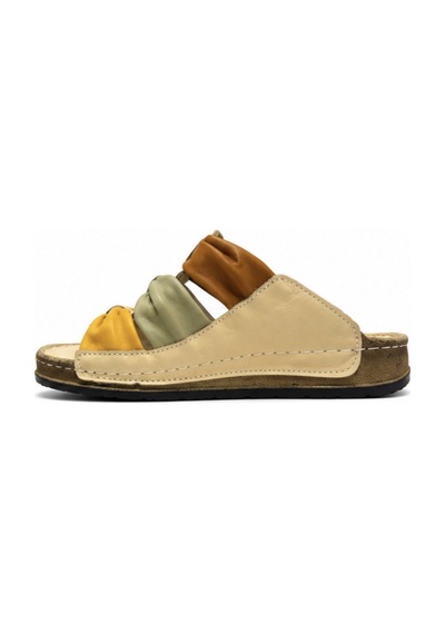 N Napa Shoe Np.307.bej Deri Terlik