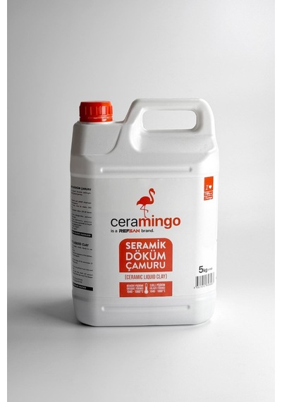 Hazır Sıvı Seramik Döküm Çamuru 5 Kg