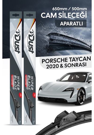 Porsche Taycan 2020-sonrası Uyumlu Silecek Takımı 650mm/500mm S13
