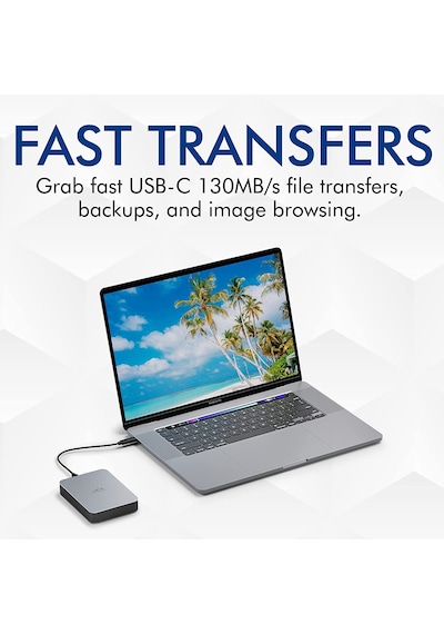 Lacie STLP4000400 4 TB Type-C Taşınabilir Disk