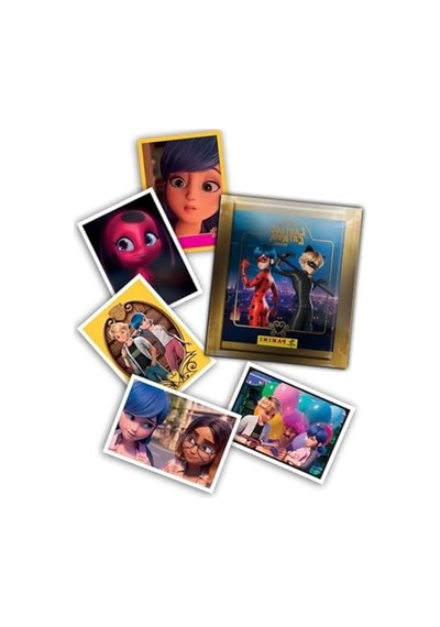 Mucize Uğur Böceği Sticker Seti - 60 Adet, 12 Paket Eğlenceli Çıkartma Abanoz