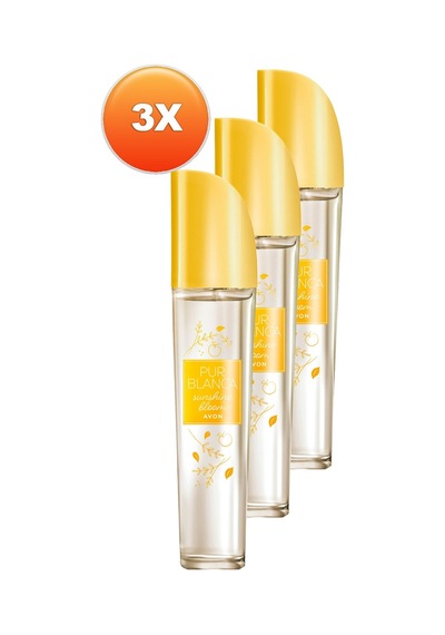 Avon Pur Blanca Sunshine Bloom Kadın Parfüm EDT 3 x 50 ML