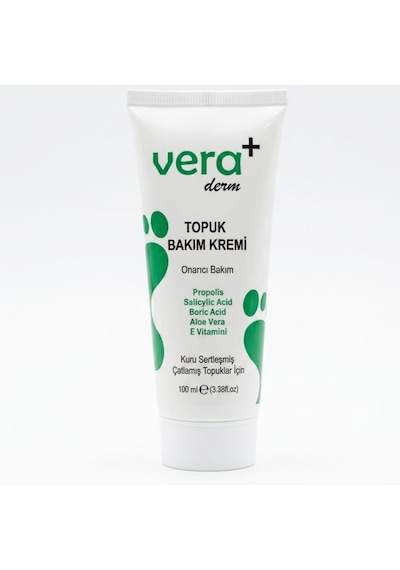 Vera Hmd Bitkisel Ayak Ve Topuk Çatlak Çatlağı Kremi 100 Ml Ayak Bakımı Ayak Kokusu Önleyici Nemlendirici Yenileyici